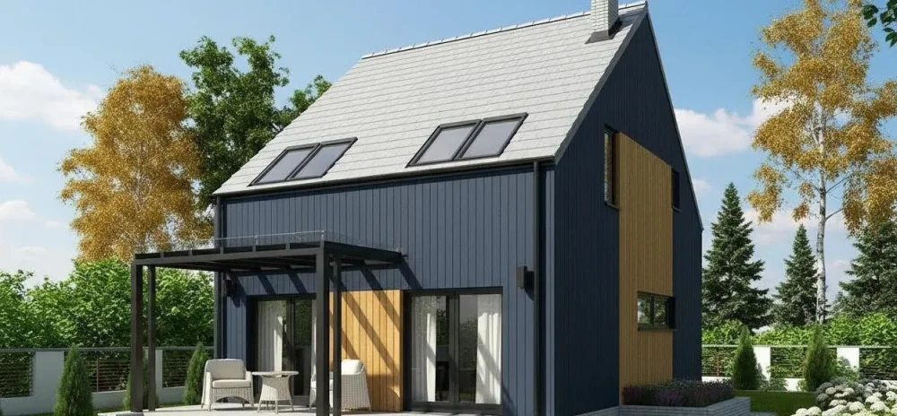 Проект Двухэтажный дом 7 на 16, 144 м2