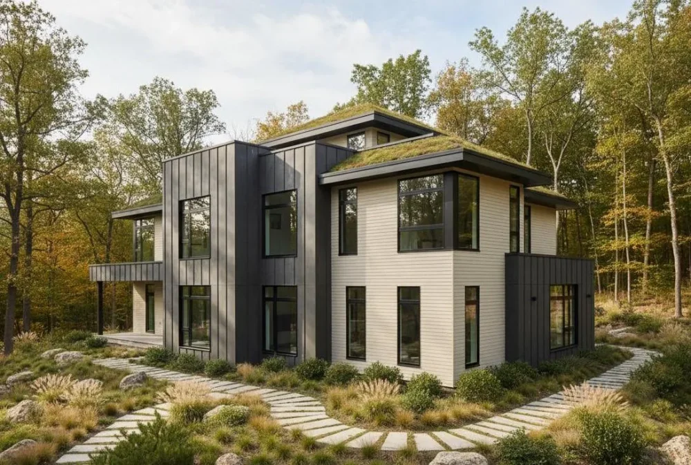 Проект Двухэтажный дом 12 на 9, 127 м2